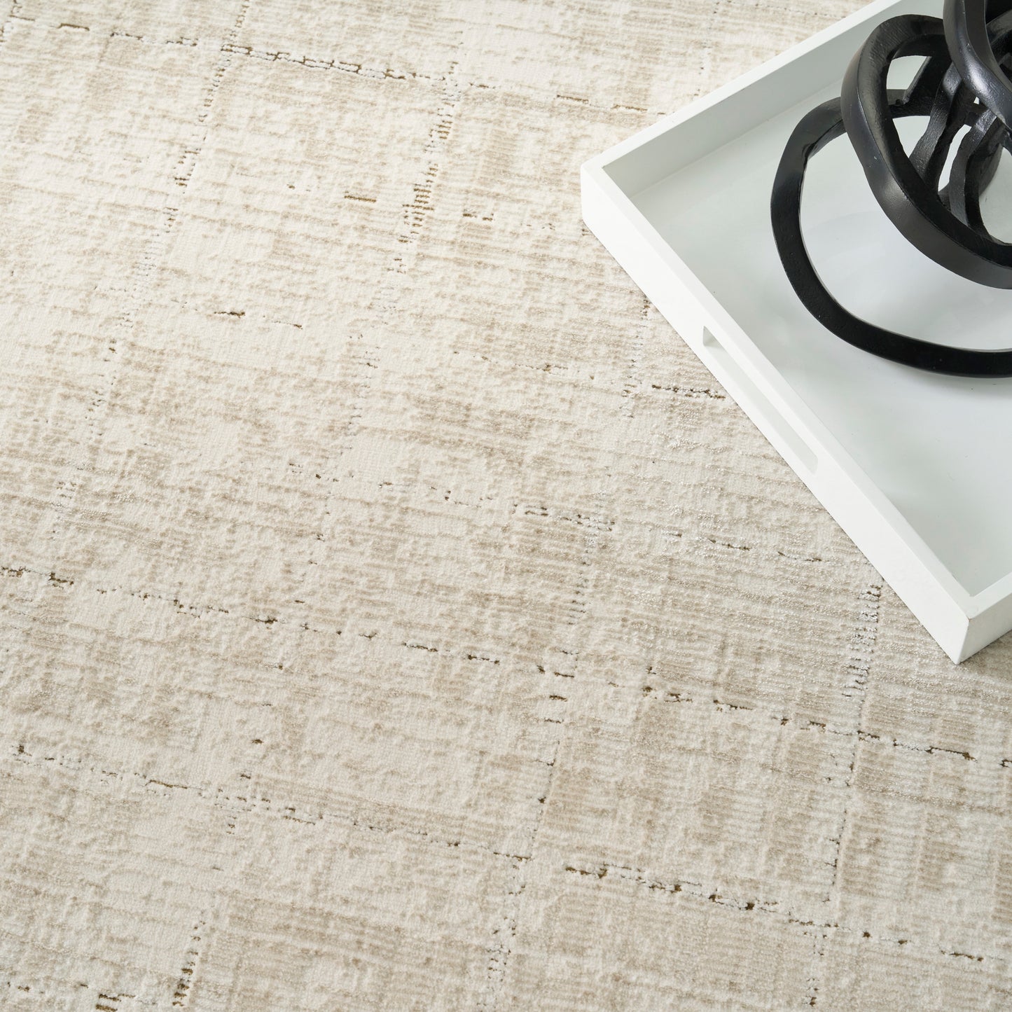 DKNY Grand Street  Ivory Beige  Contemporary