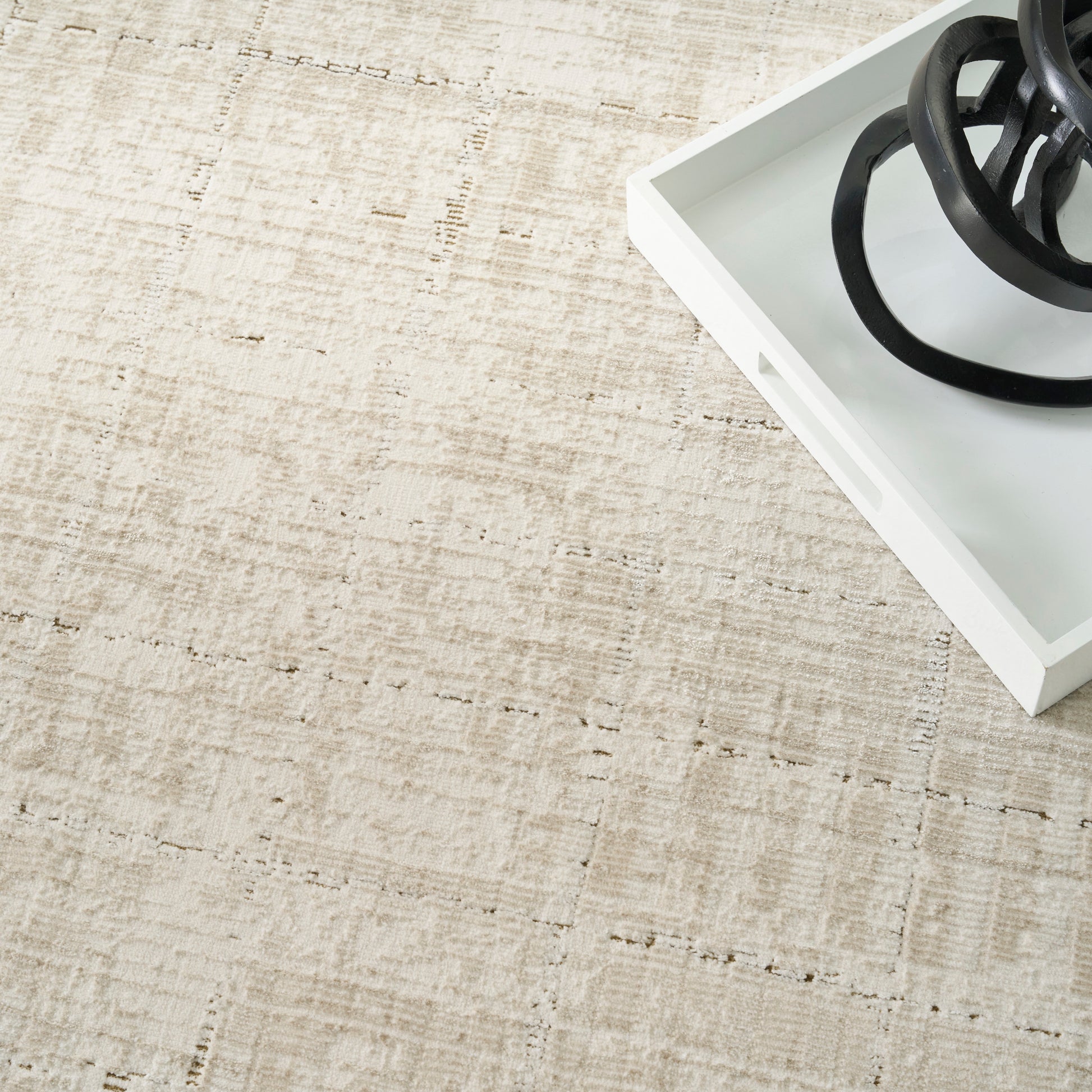 DKNY Grand Street  Ivory Beige  Contemporary