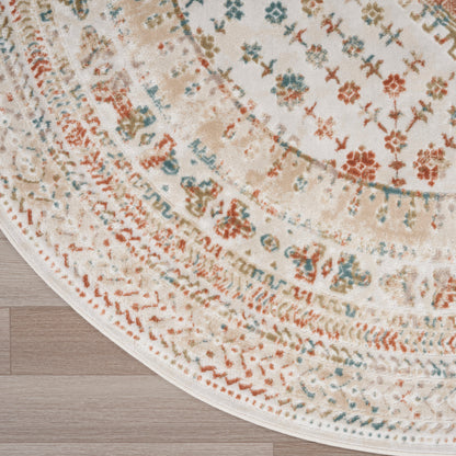 Nourison Home Thalia  Beige Multicolor  Transitional