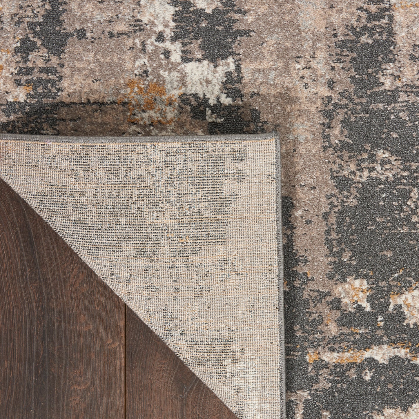 Nourison Home Tangra  Cream Grey  Contemporary