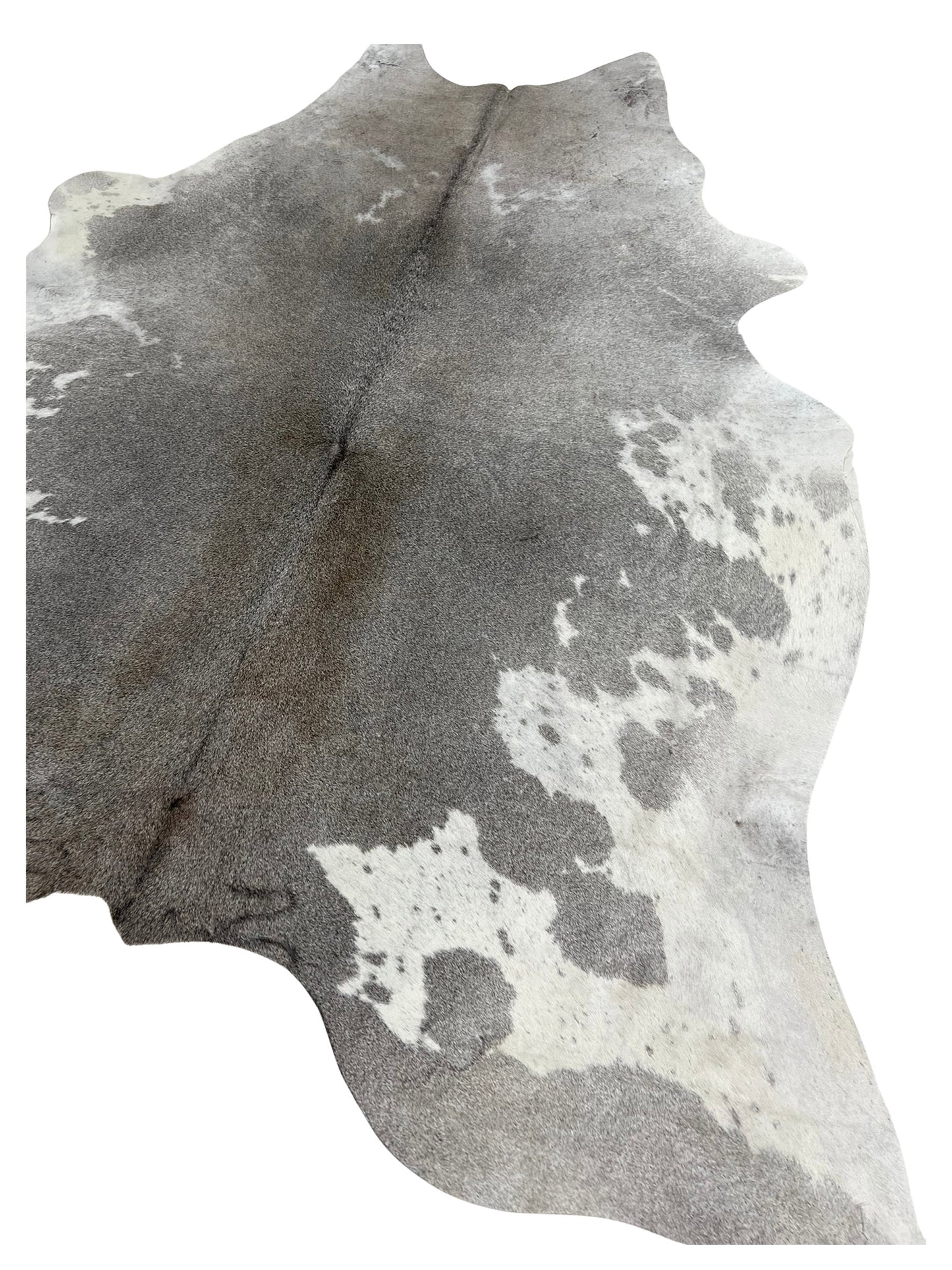 Artisan Claire 5541 Lt.Grey White Hair on Hide Cowhide Shape Rug