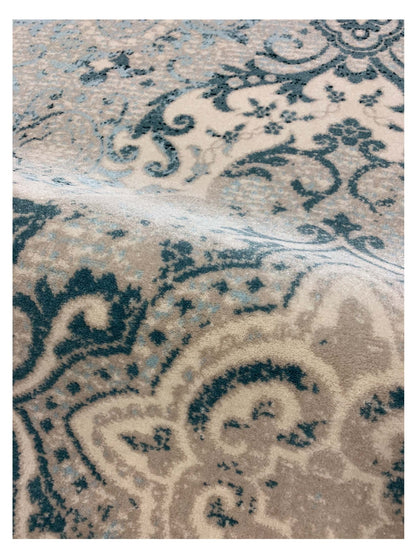 Artisan Julia Dk.Blue Beige Transitional Machinemade Rug - Rugs - Artisan - Atlanta Designer Rugs