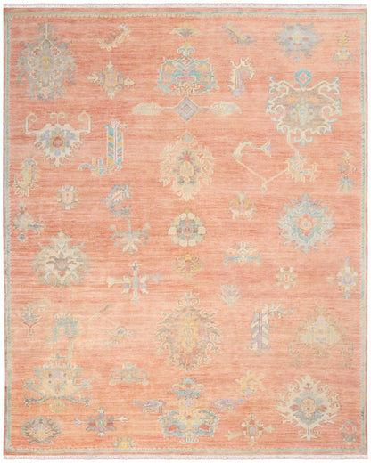 Nourison Home Odessa ODS04 Brick Multicolor Traditional Knotted Rug