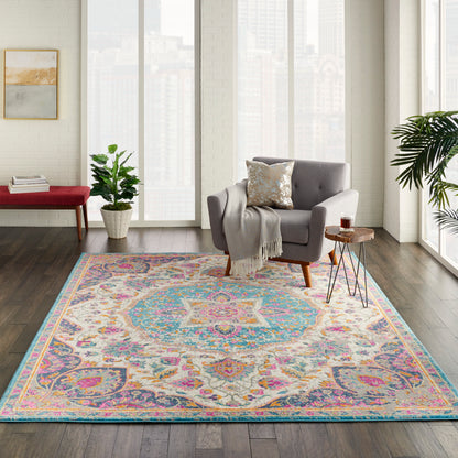 Nourison Home Passion  Ivory Multicolor  Transitional