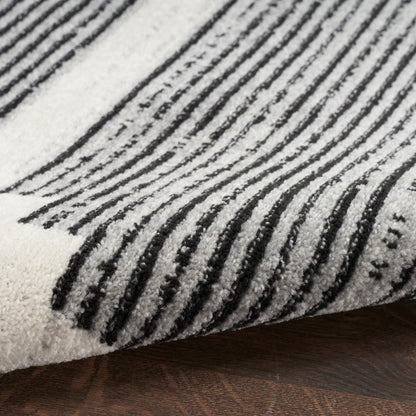 Nourison Home Modern Passion  Ivory Grey  Contemporary