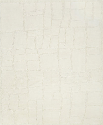 Nourison Home Blanco BLO02 Ivory Contemporary Hand Knotted Rug