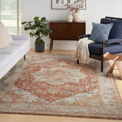 Nourison Home Sahar  Ivory Multicolor  Traditional