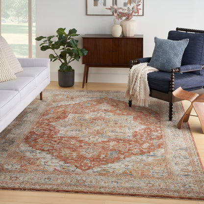 Nourison Home Sahar  Ivory Multicolor  Traditional