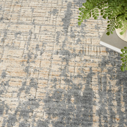 Nourison Home Harmony  Slate Beige  Contemporary