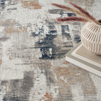 Nourison Home Home Texture  Grey Blue  Contemporary