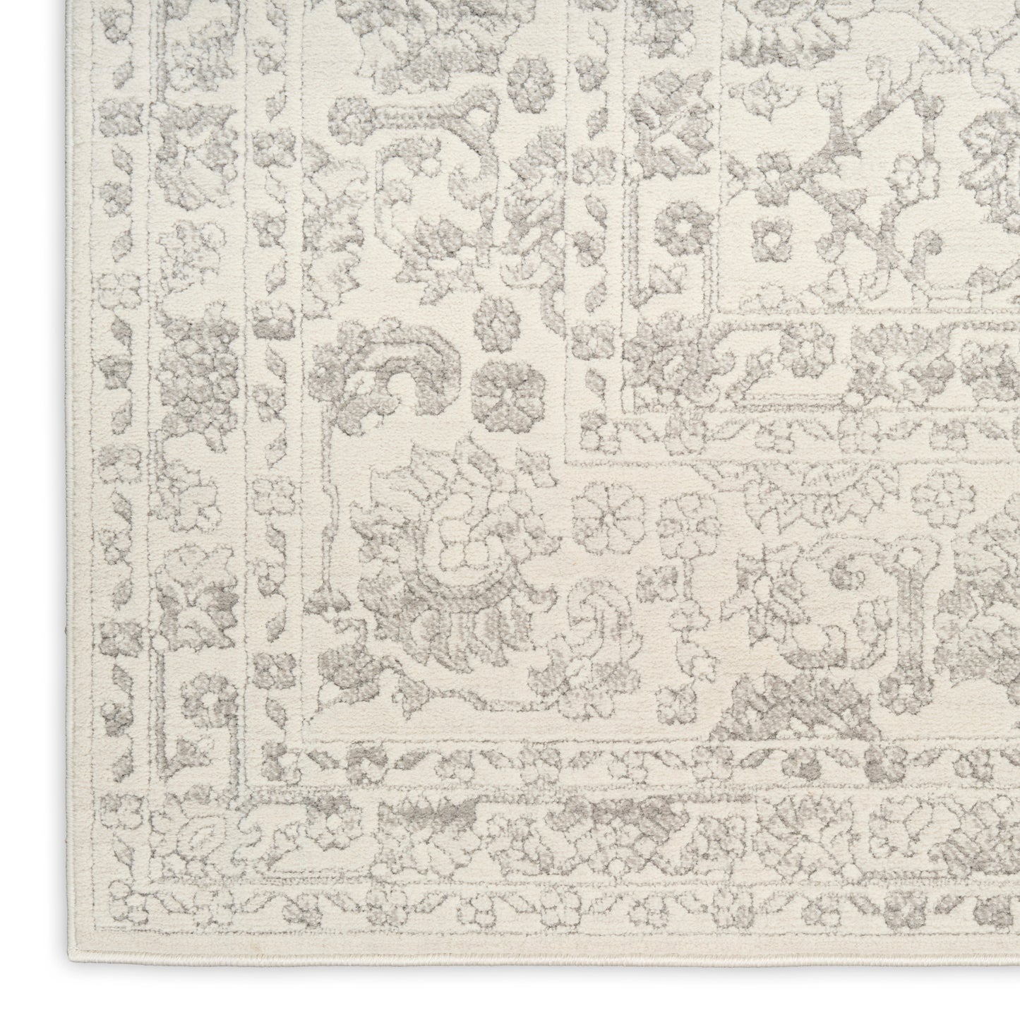 Nourison Home Grace  Grey  Traditional