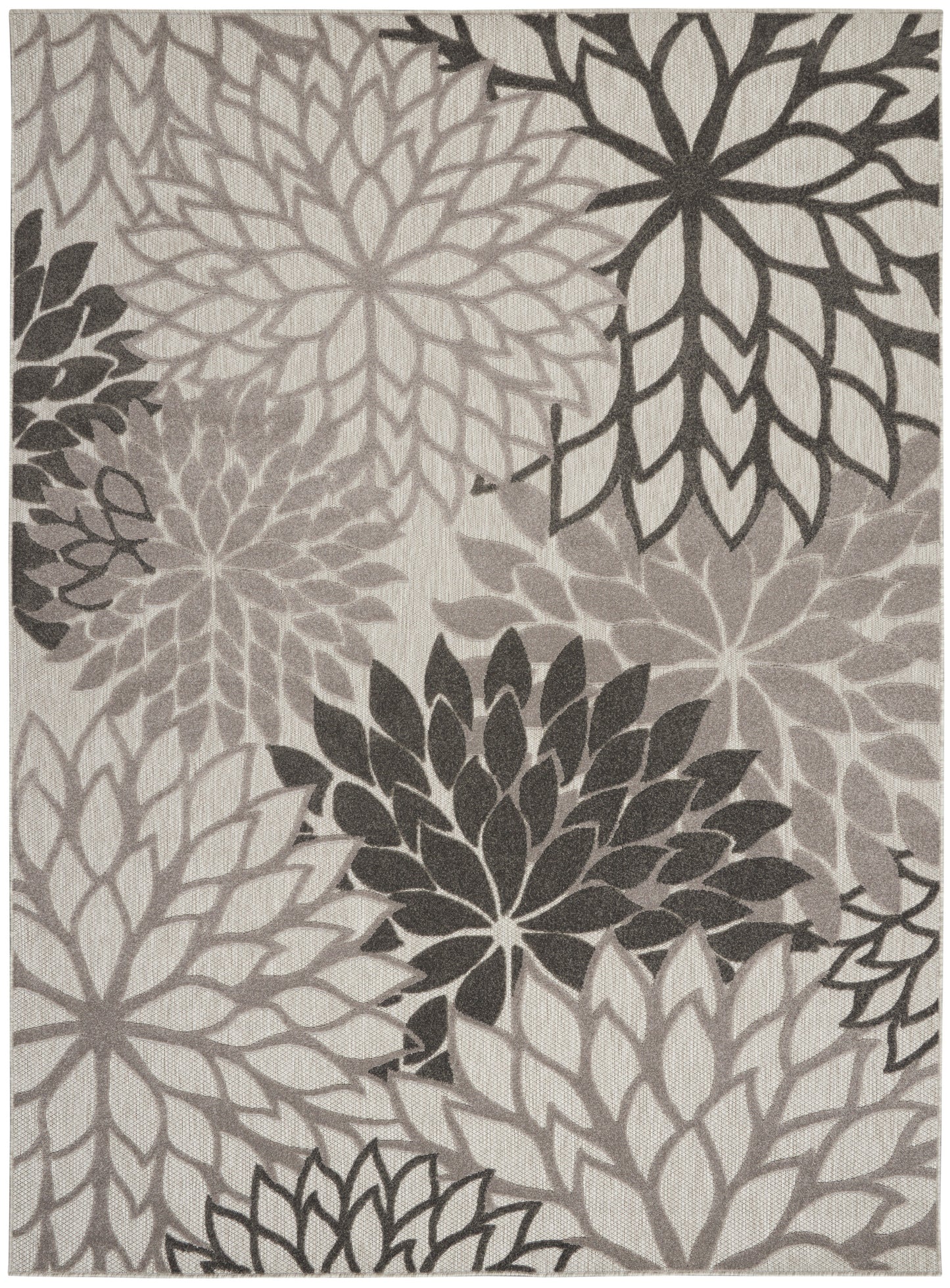 Nourison Home Aloha  Silver Grey  Contemporary