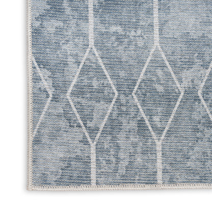 Nourison Home New Concept Washables  Blue Grey  Contemporary