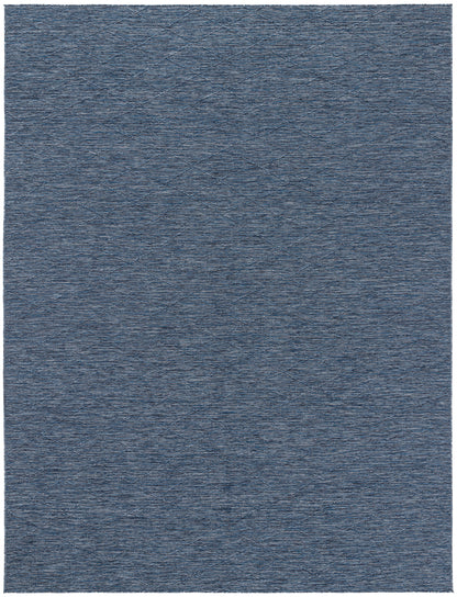 Nourison Home Washable Solutions WSL01 Navy Blue Contemporary Power-loomed Rug