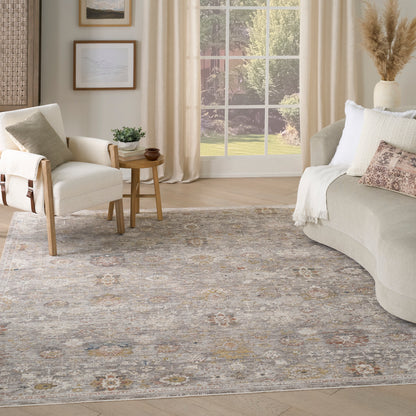 Nourison Home Antique Fusion  Grey  Traditional