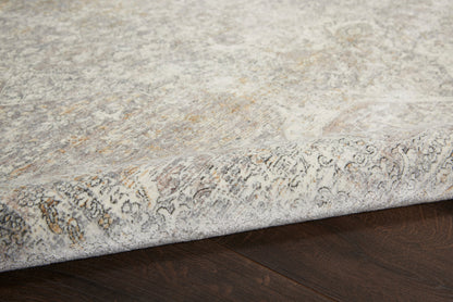 Nourison Home Starry Nights  Silver Cream  Traditional