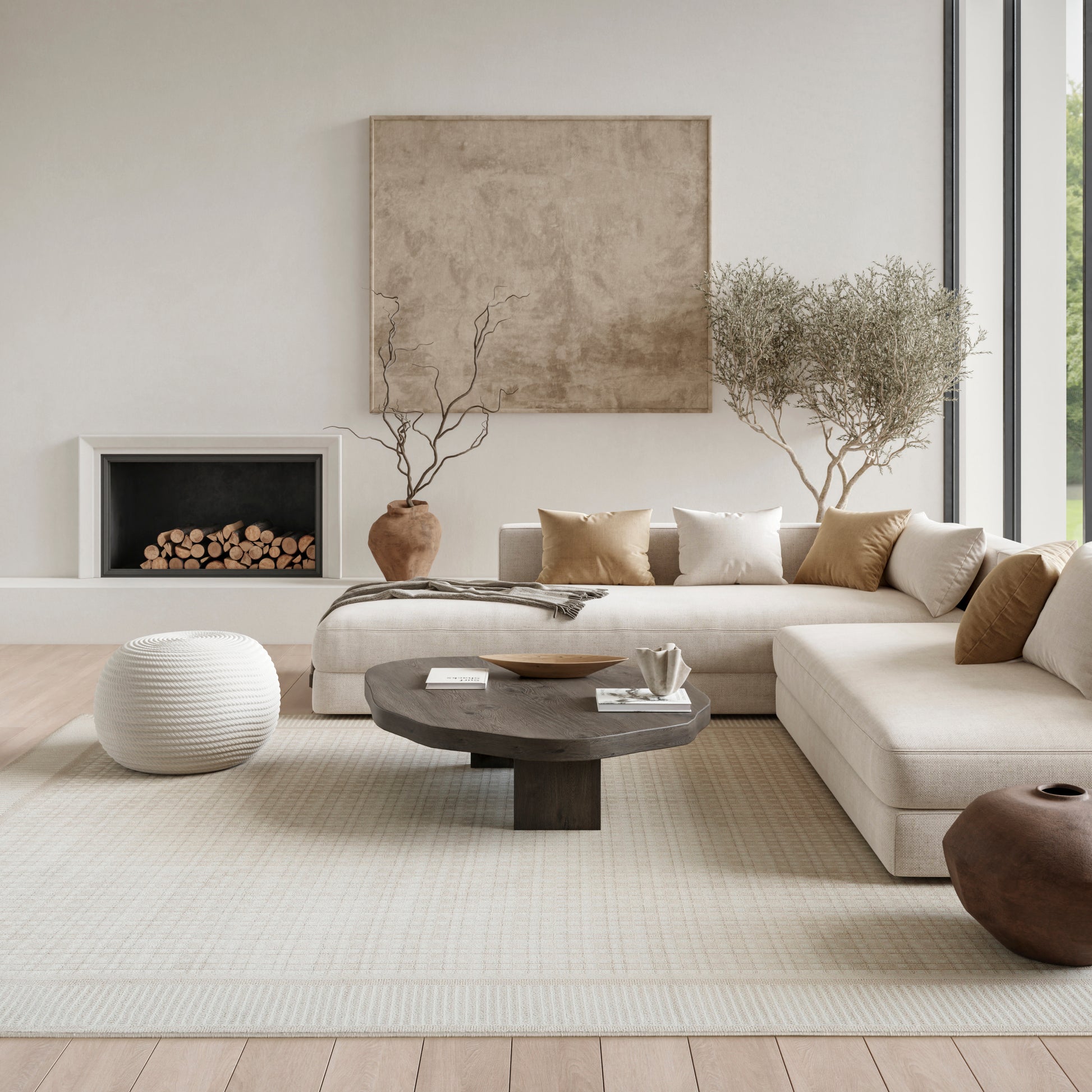 Nourison Home Nordic  Ivory  Contemporary