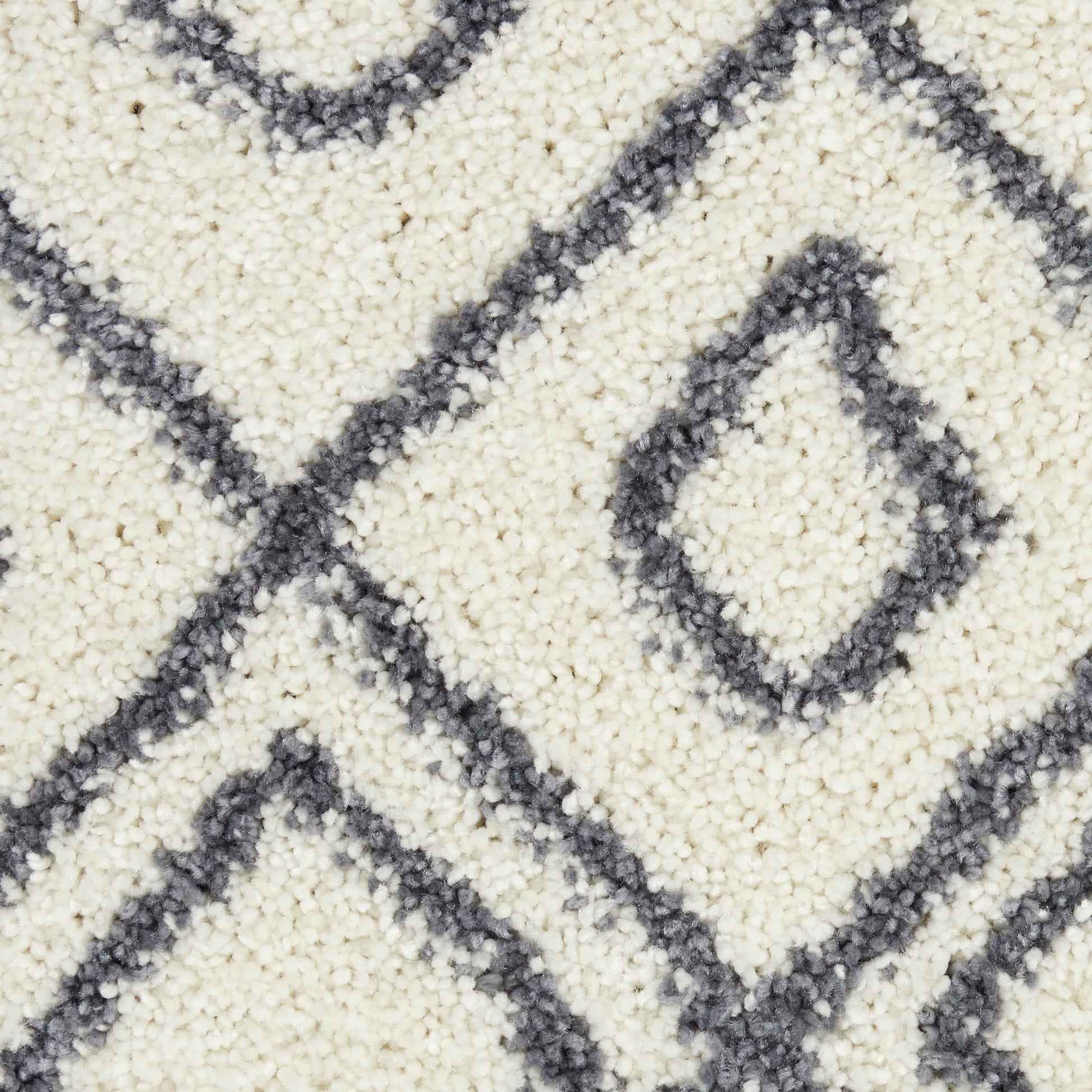 Nourison Home Serenity Shag  Ivory Slate  