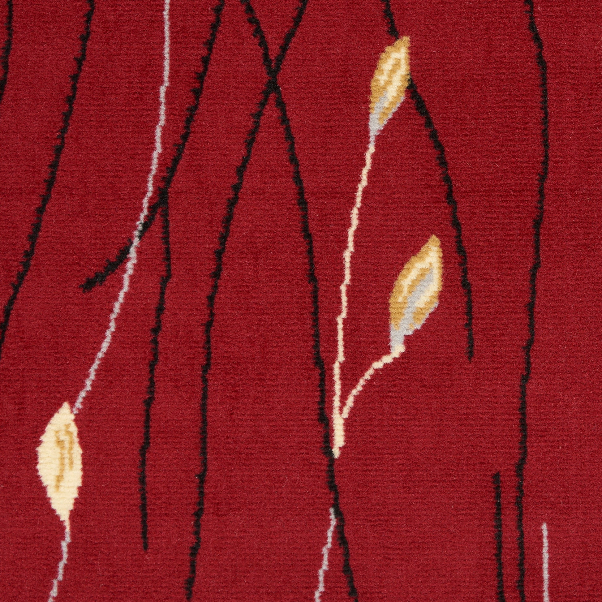 Nourison Home Grafix  Red  Contemporary