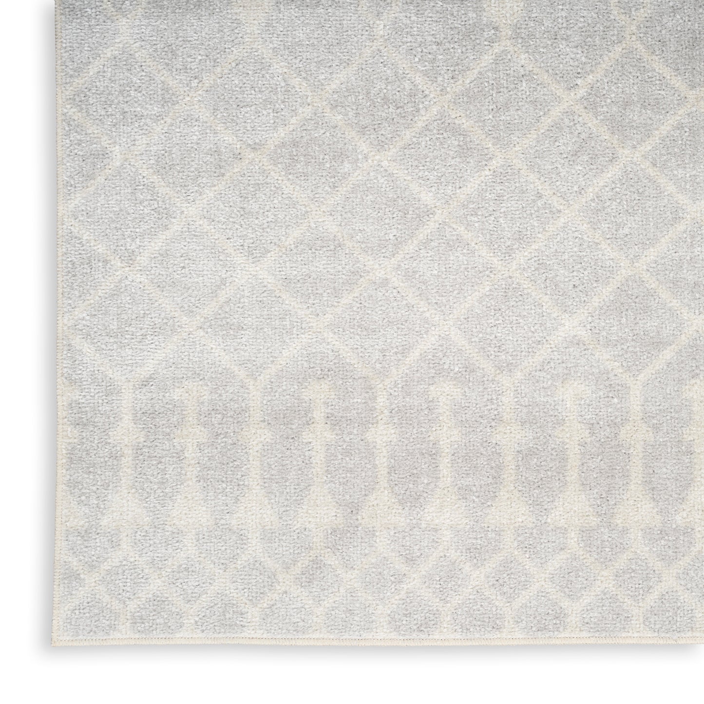 Nourison Home Astra Machine Washable  Grey  Transitional