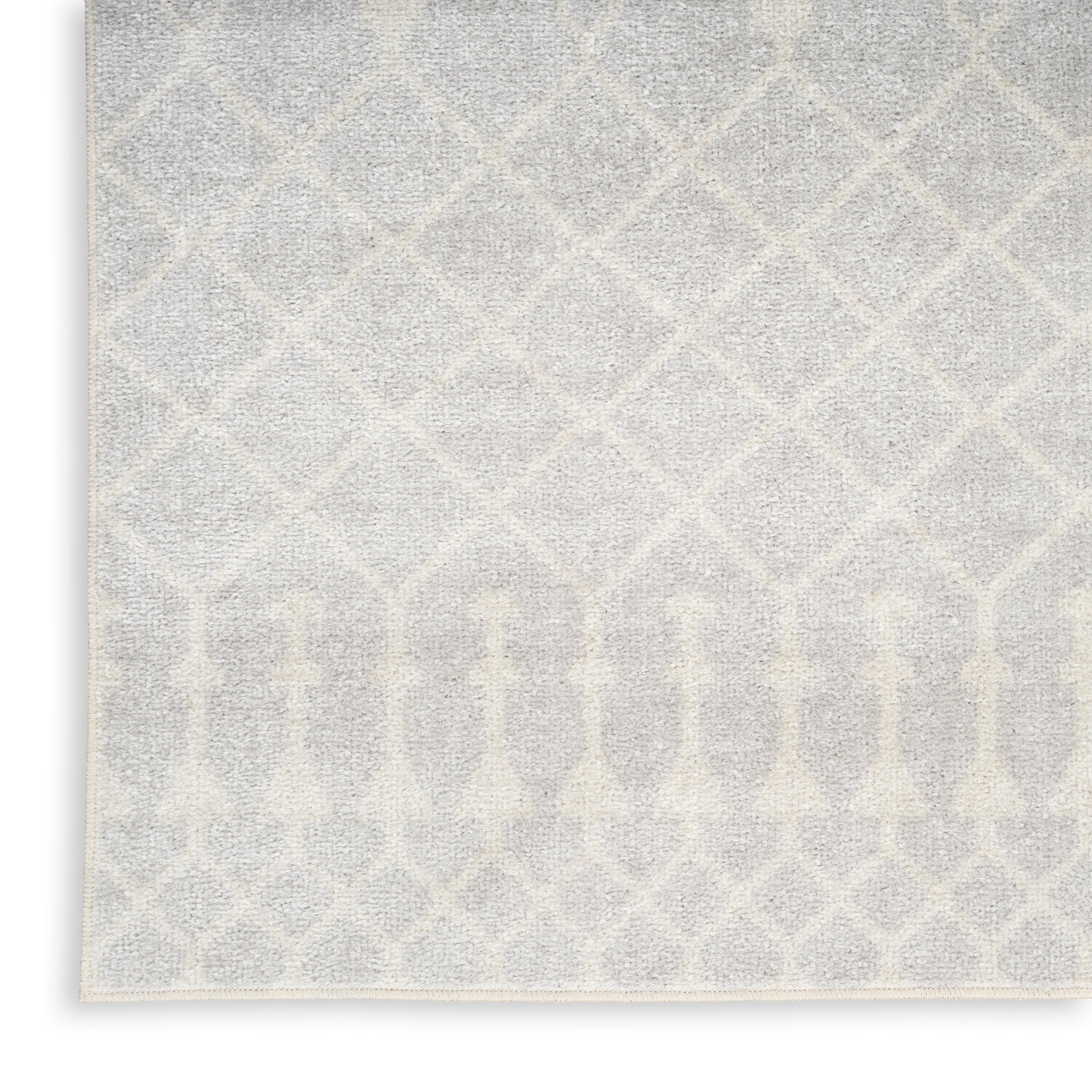 Nourison Home Astra Machine Washable  Grey  Transitional