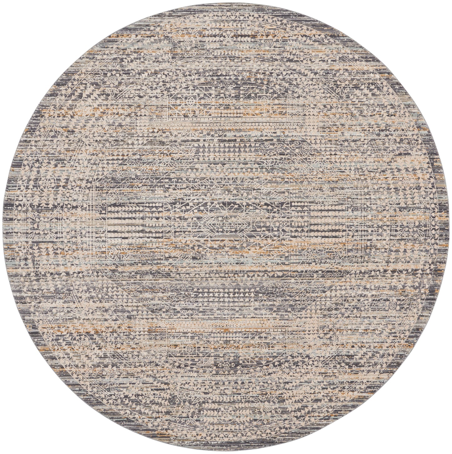 Nourison Home Lynx LNX05 Ivory Slate Transitional Power-loomed Rug