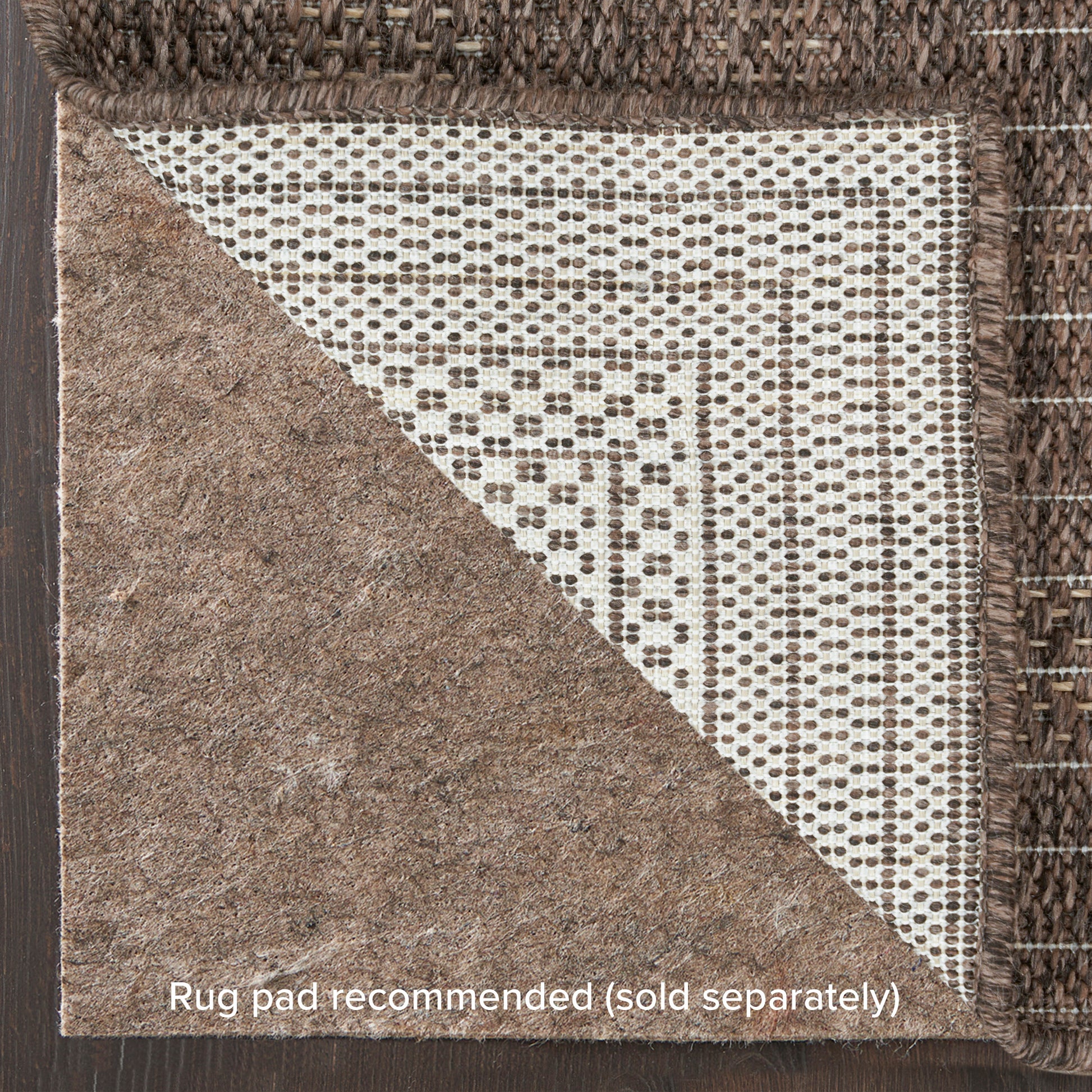 Nourison Home Tulum  Brown  Contemporary
