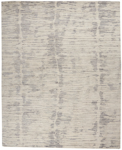 Nourison Home OCEAN OCP03 Ivory Slate Contemporary Knotted Rugs