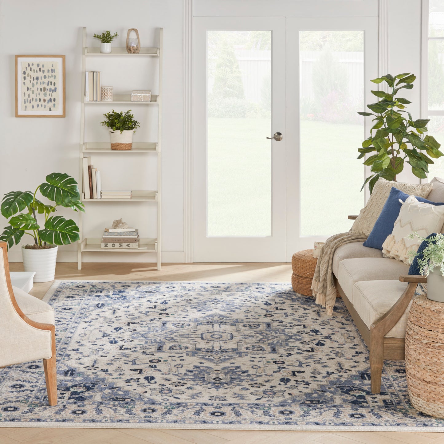 Nourison Home Passion  Ivory Grey  Traditional