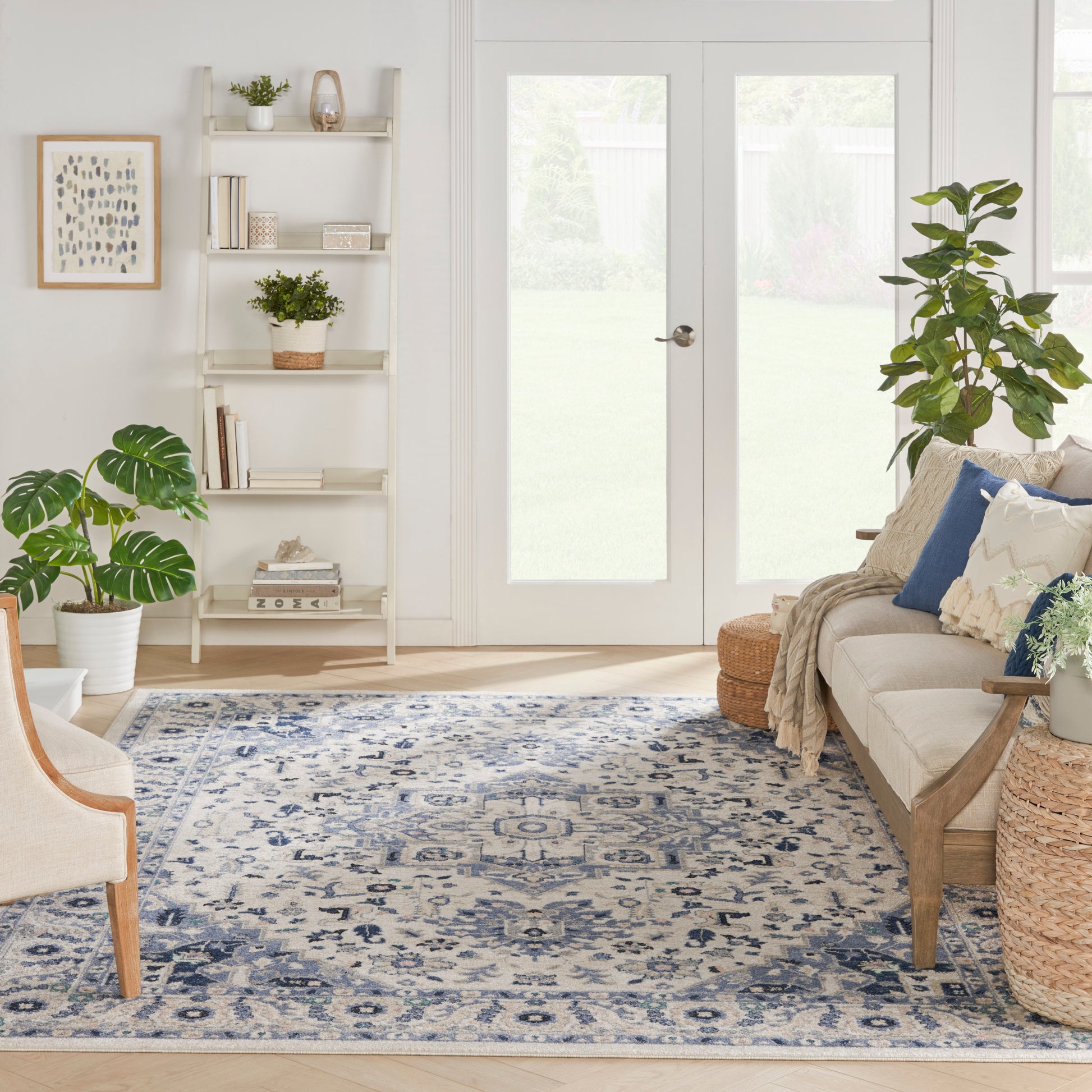 Nourison Home Passion  Ivory Grey  Traditional