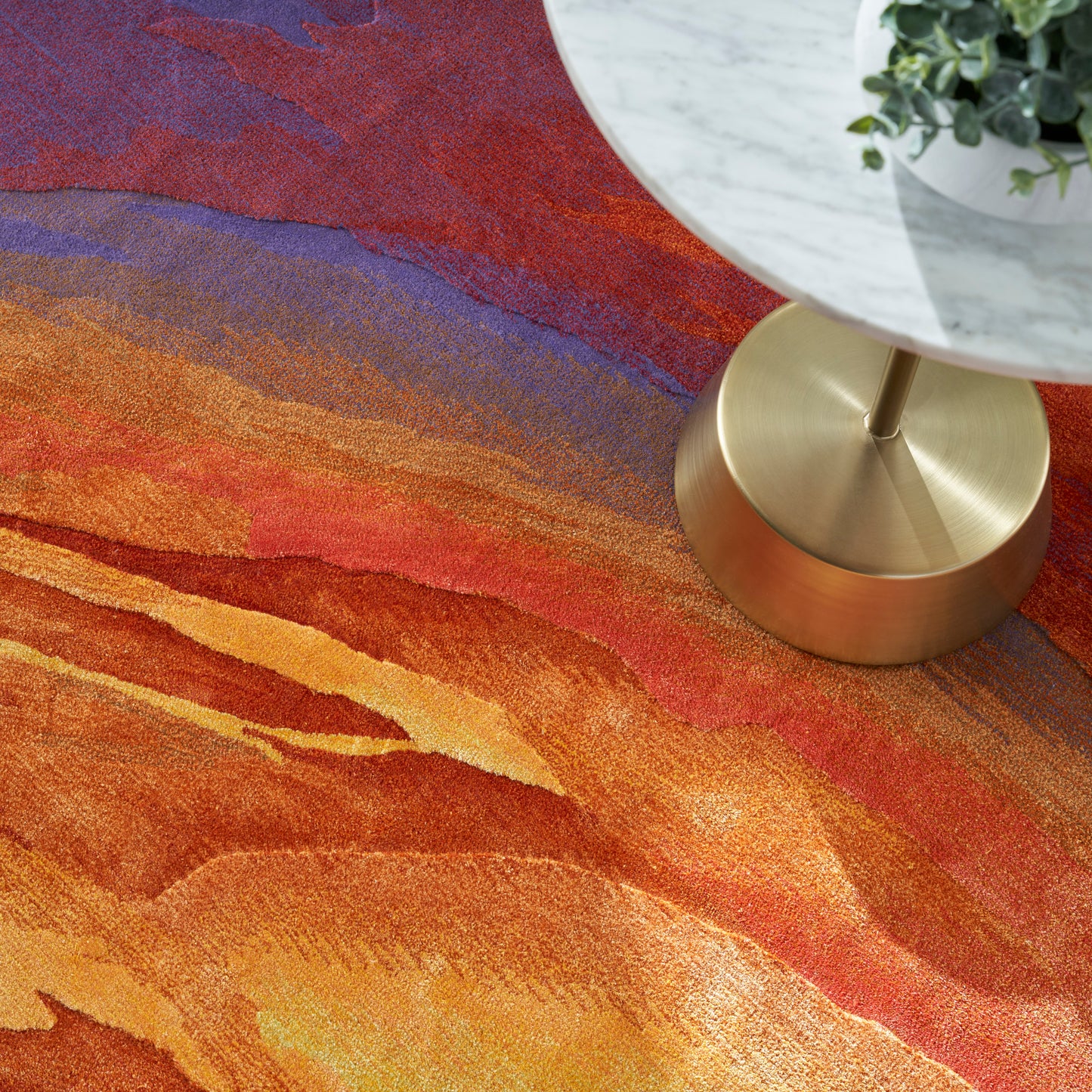 Nourison Home Prismatic  Multicolor  Contemporary