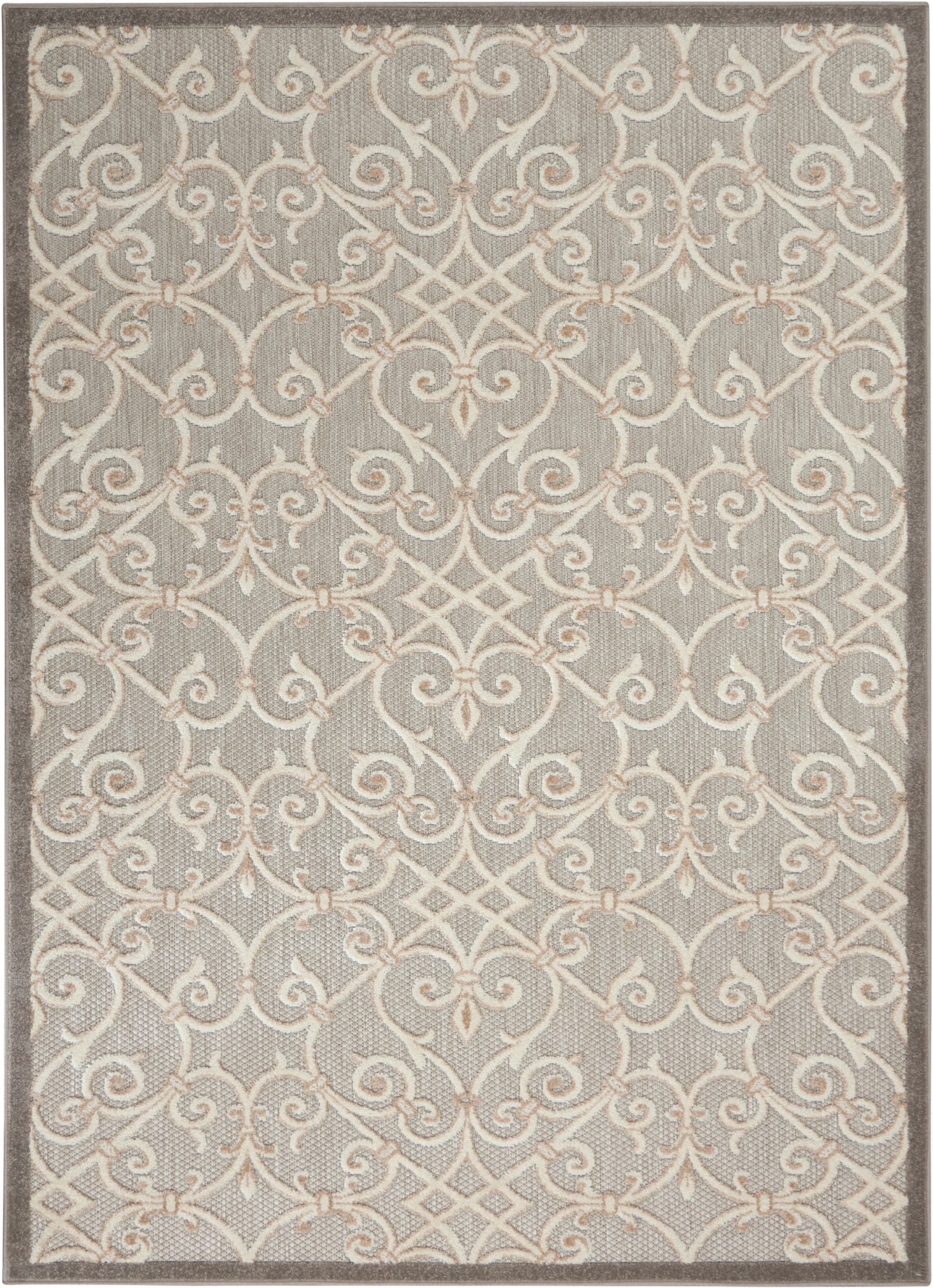 Nourison Home Aloha ALH21 Natural Contemporary Power-loomed Rugs
