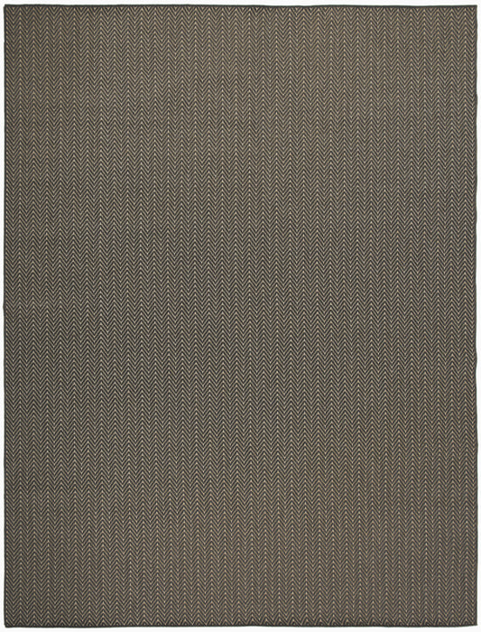 Nourison Home Horizon Indoor/Outdoor  Charcoal  Contemporary