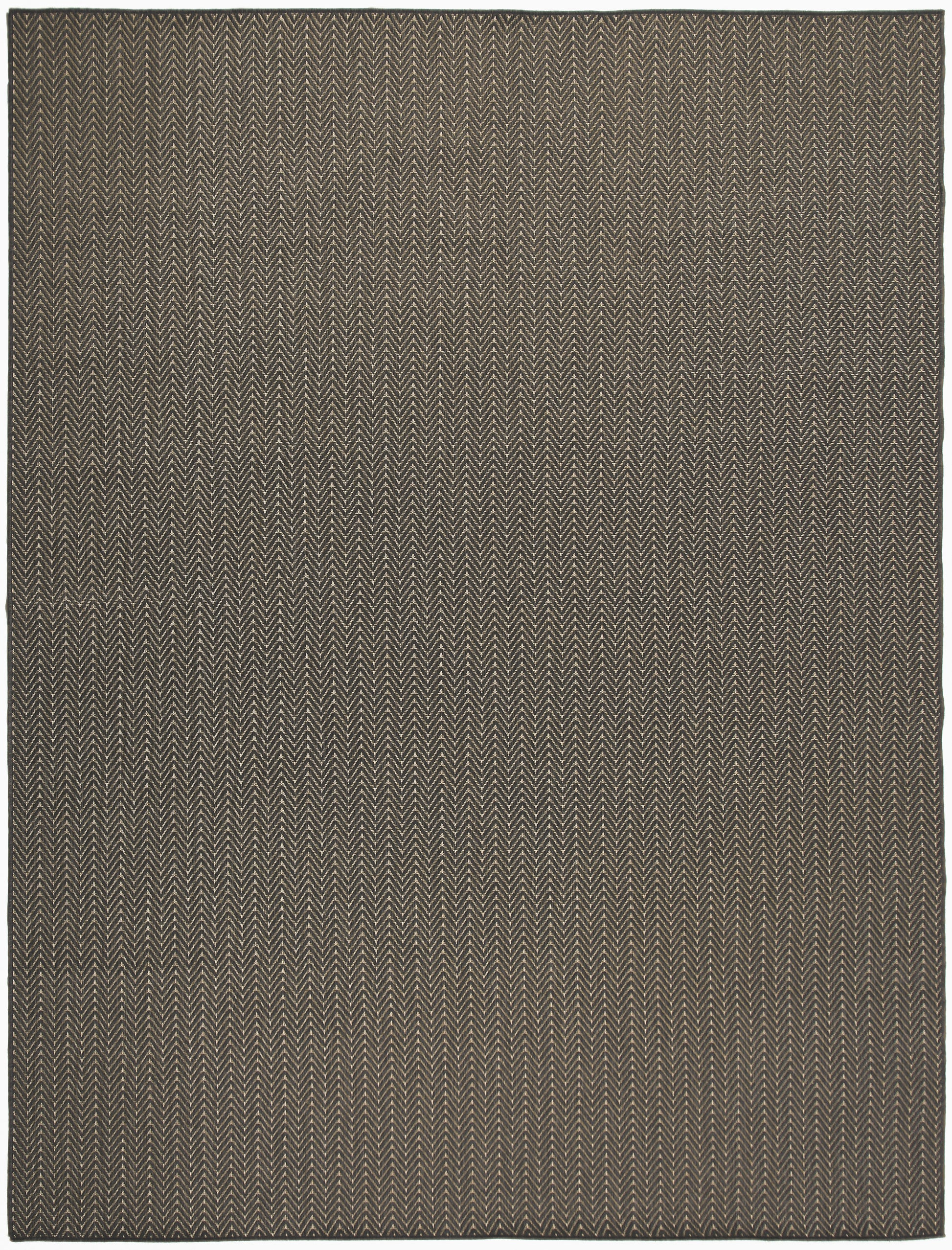 Nourison Home Horizon Indoor/Outdoor  Charcoal  Contemporary