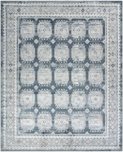 Nourison Home Dekor  Grey Navy  Traditional