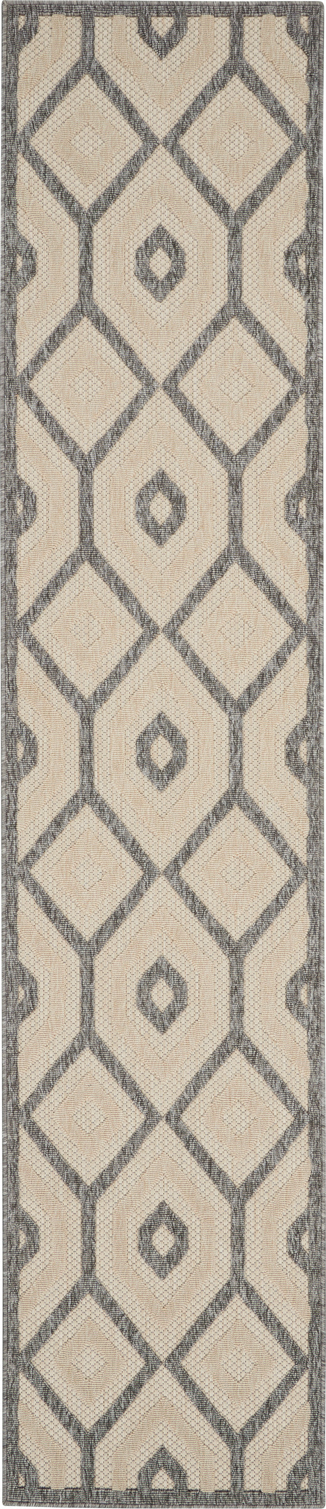 Nourison Home Cozumel CZM02 Cream Contemporary Power-loomed Rug