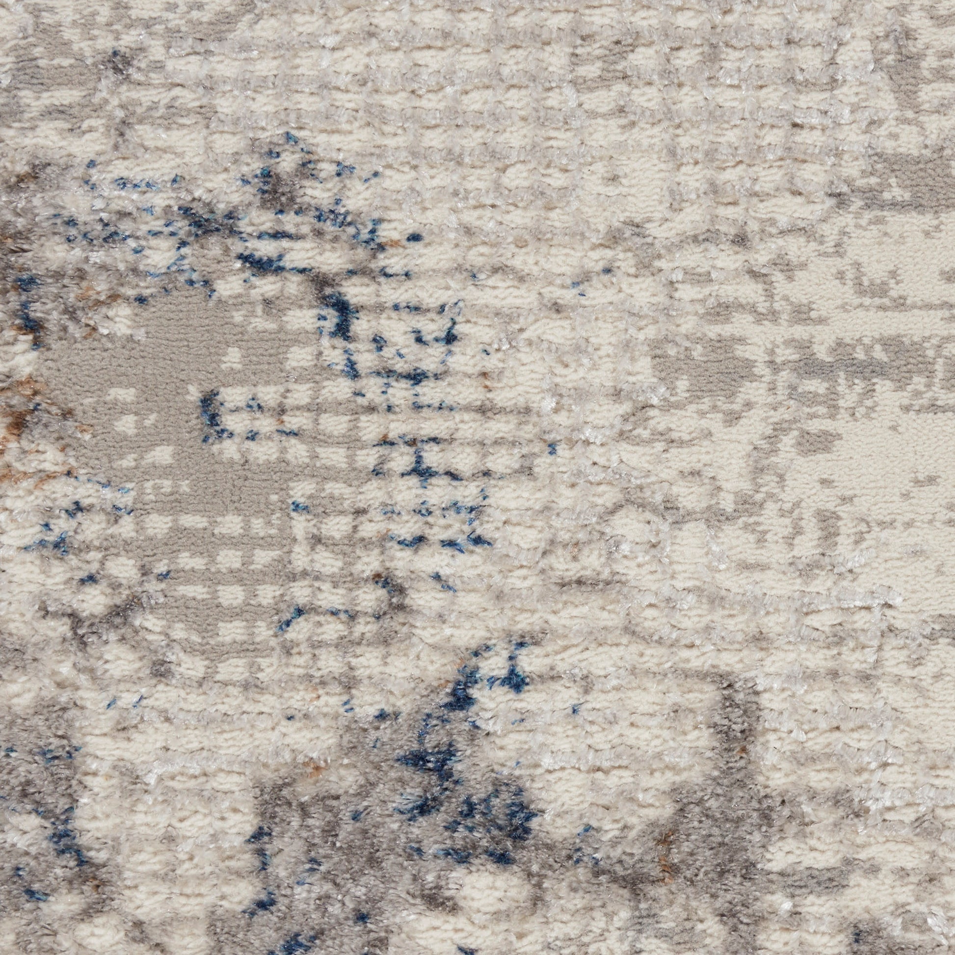 Nourison Home Royal Terrace  Ivory Grey  Contemporary