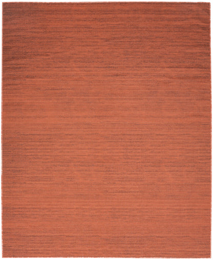 Nourison Home Washable Essentials WAE01 Brick Contemporary Loom-woven Rug