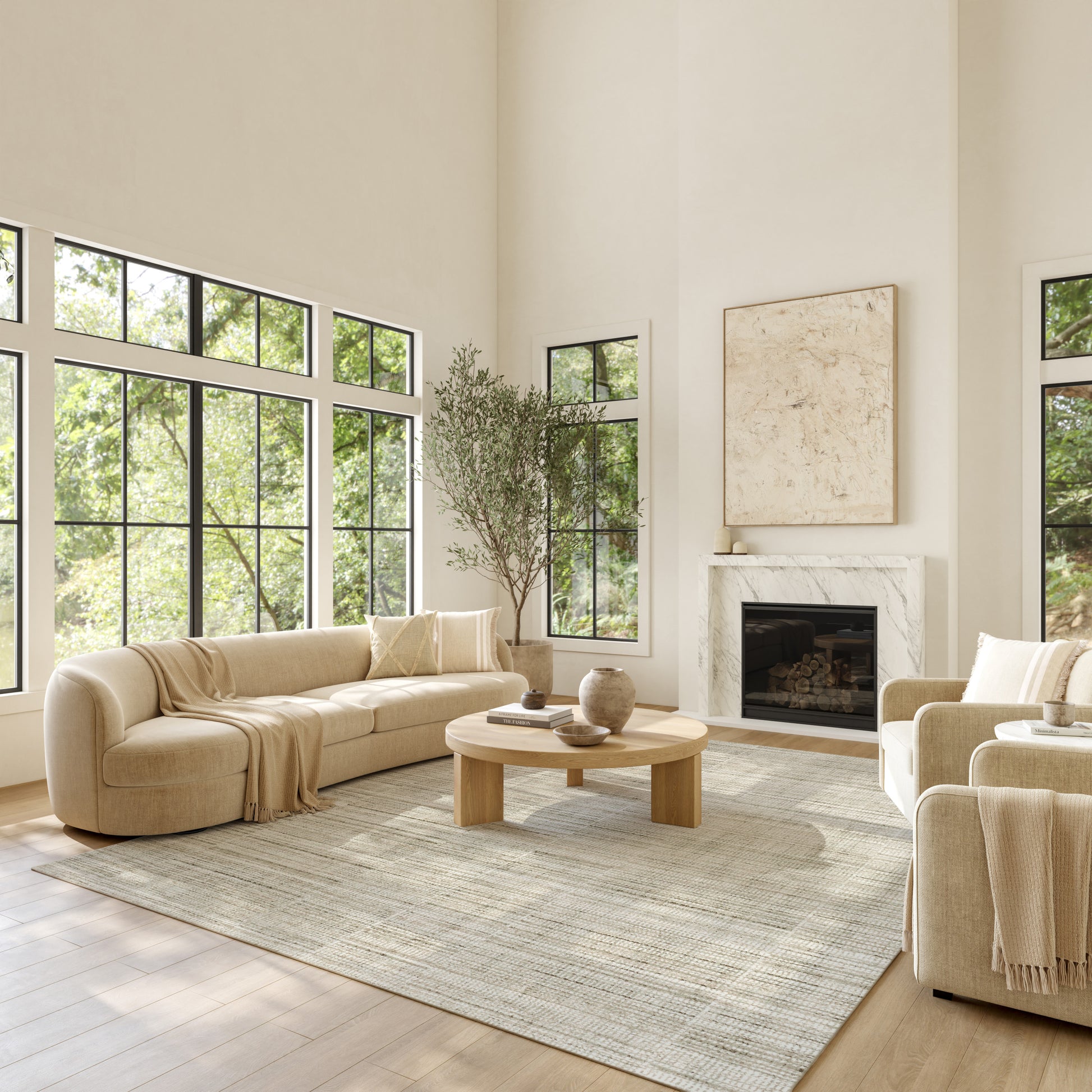 Nourison Home Soft Structure  Sage  Contemporary