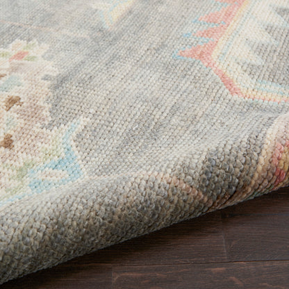 Nourison Home Odessa  Dark Grey Multicolor  Traditional