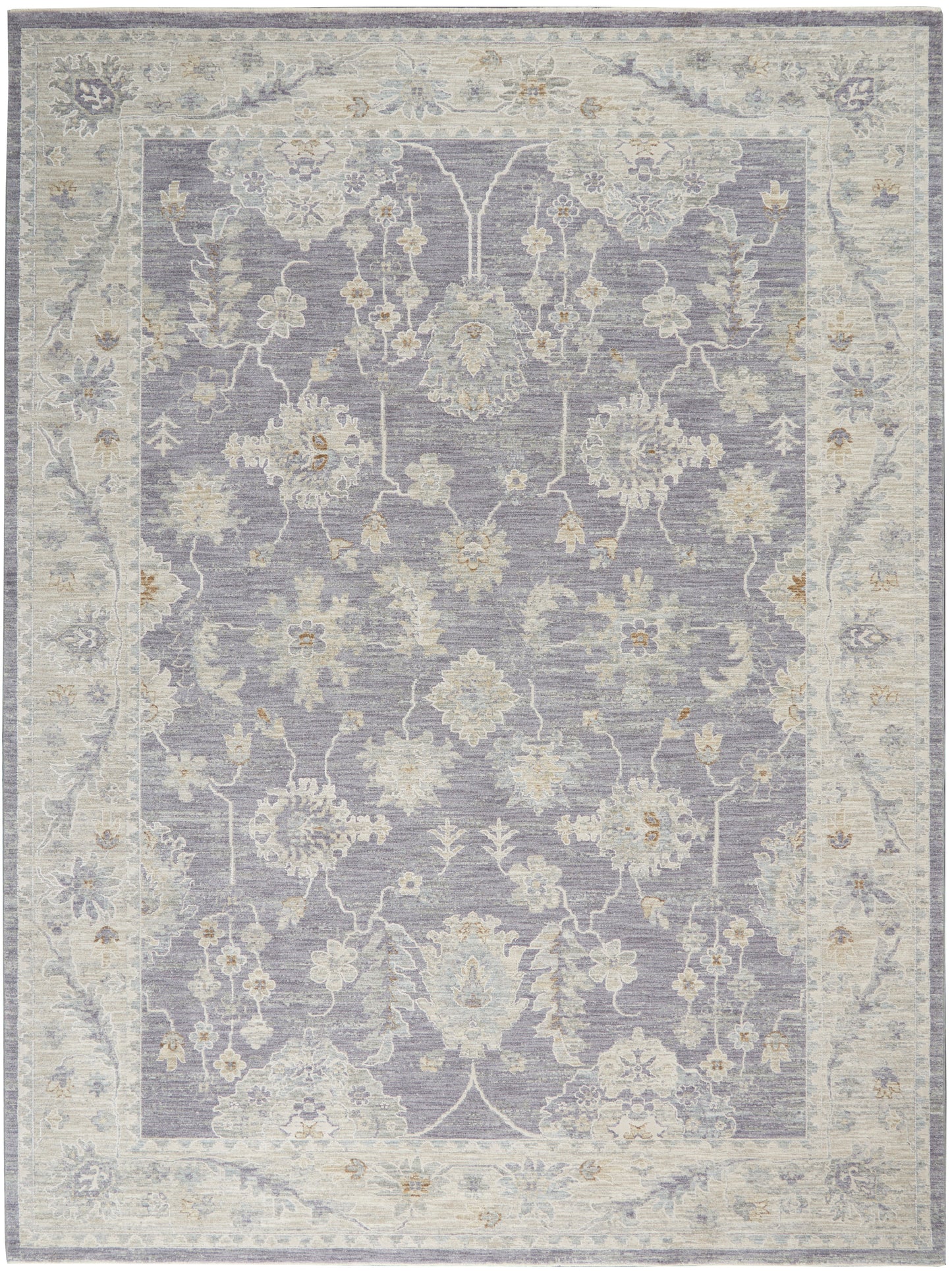 Nourison Home Infinite IFT03 Charcoal Traditional Power-loomed Rug