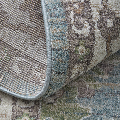 Feizy Dartmouth  Blue Multi Transitional/Bohemian & Eclectic/Casual