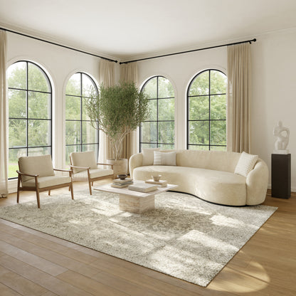 Nourison Home Azalea  Ivory Grey  Traditional