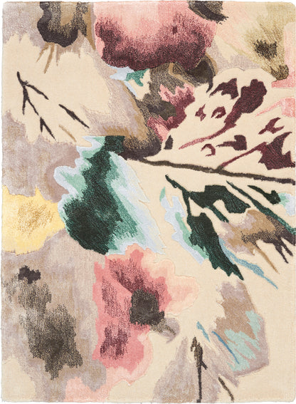 Nourison Home Prismatic PRS15 Beige Multicolor Contemporary Hand Tufted Rug