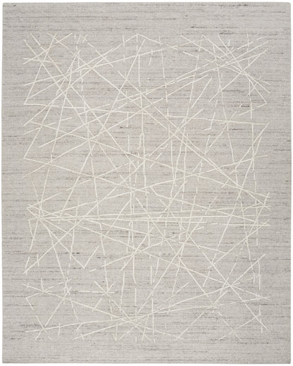 Calvin Klein CK044 Wander WND01 Grey Contemporary Hand Woven Rug