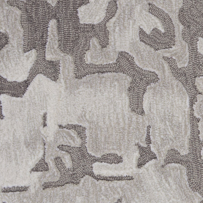 Nourison Home Symmetry  Ivory Taupe  Contemporary