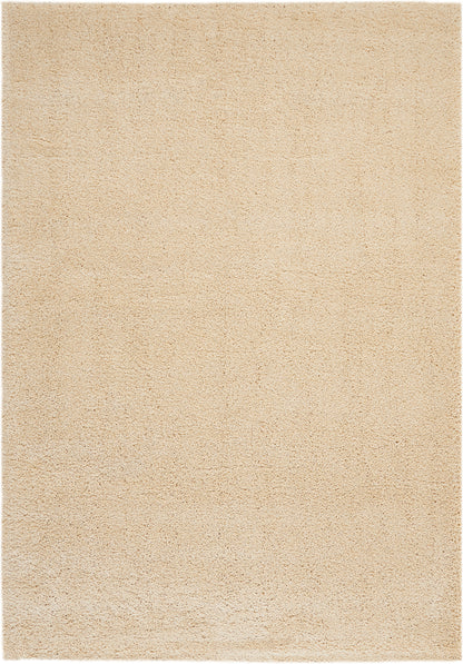 Nourison Home Malibu Shag MSG01 Cream Contemporary Power-loomed Rug