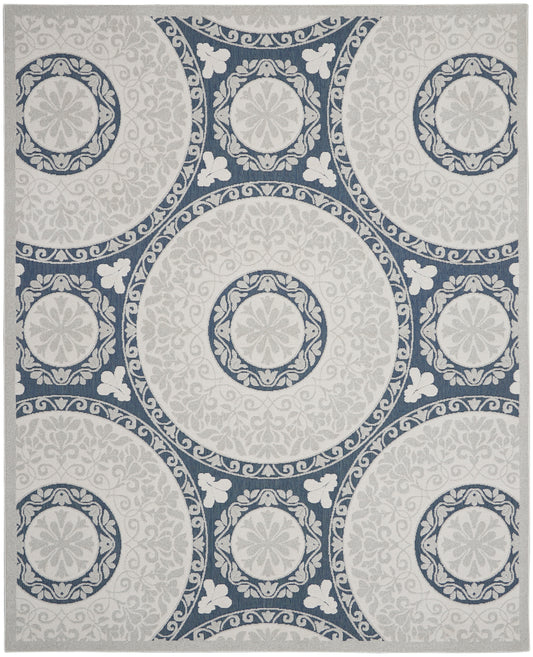 Nourison Home Key Largo  Blue  Contemporary