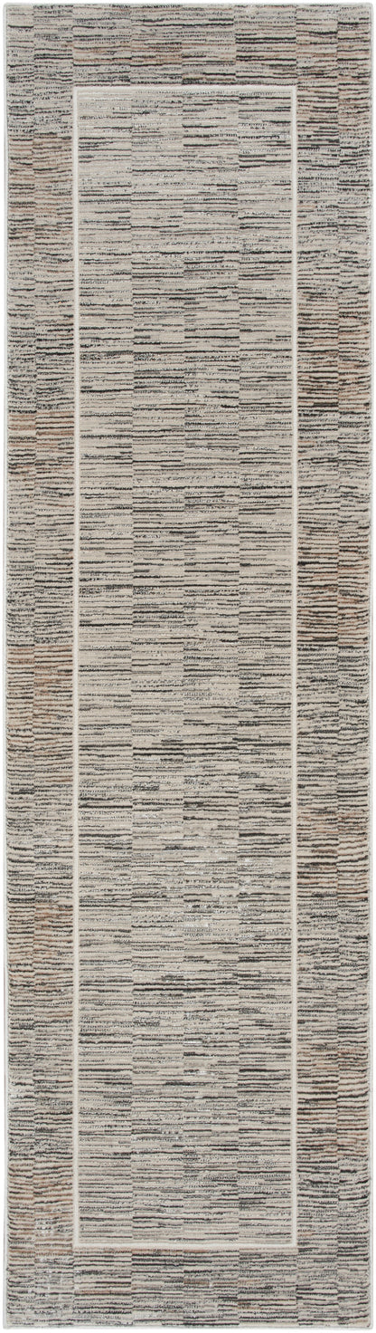 Nourison Home Desire DSR02 Charcoal Grey Contemporary Power-loomed Rug