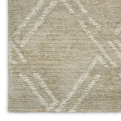 Nourison Home Venosa  Green Ivory  Contemporary